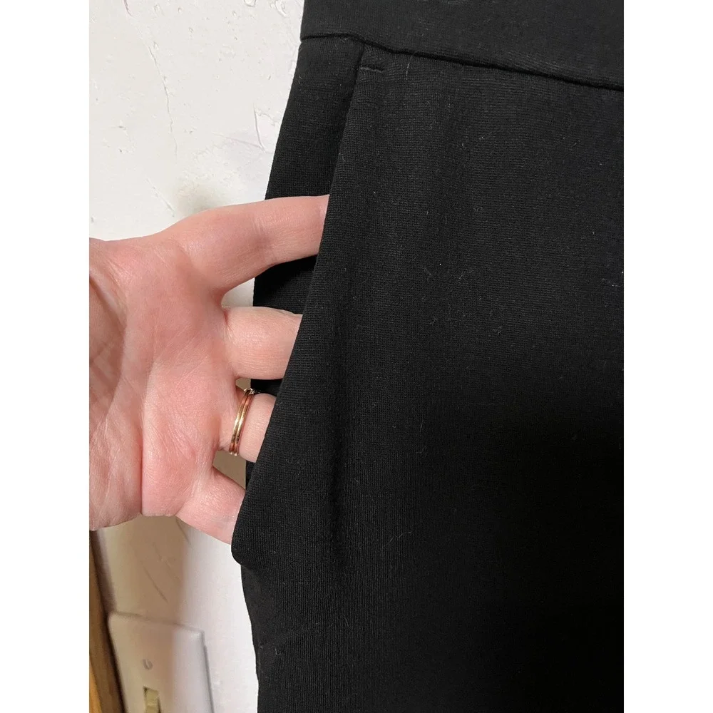 EILEEN FISHER Black Trouser Pants Sz‎ S